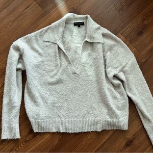 Cashmere cream sweater small
